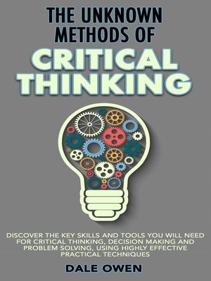 cover image of The Unknown Methods of Critical Thinking